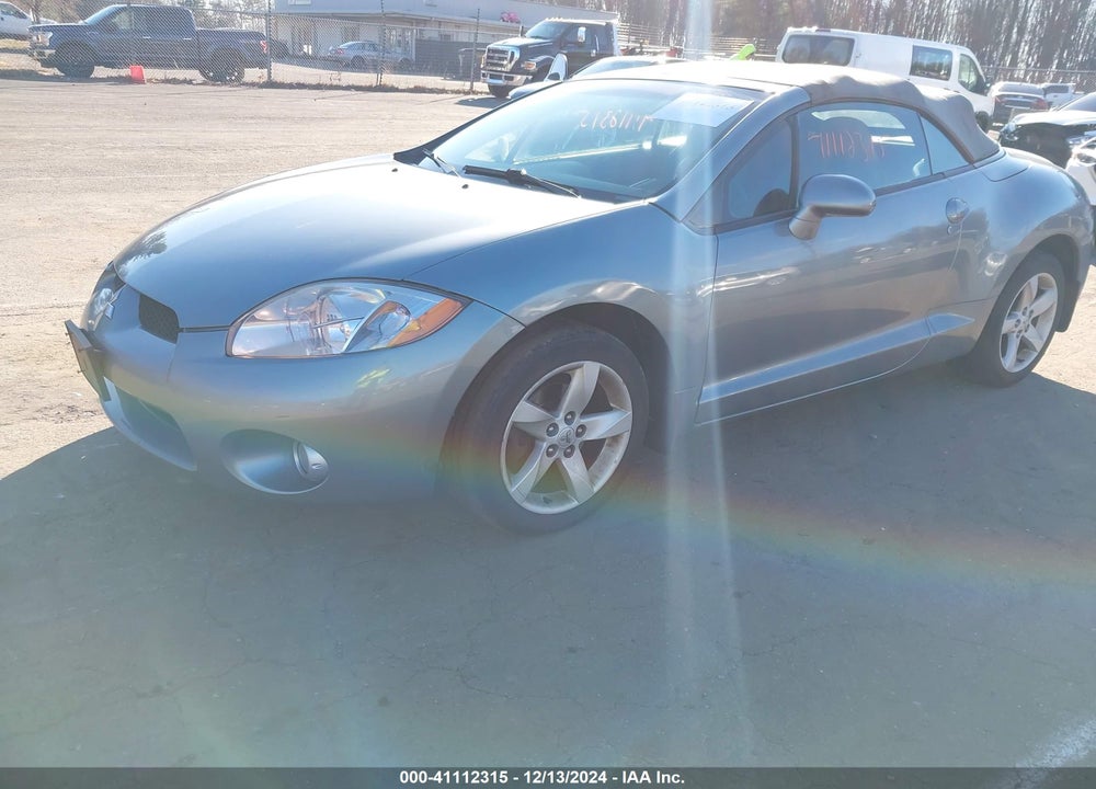 2007 MITSUBISHI ECLIPSE SPYDER GS VIN: 4A3AL25F57E003541