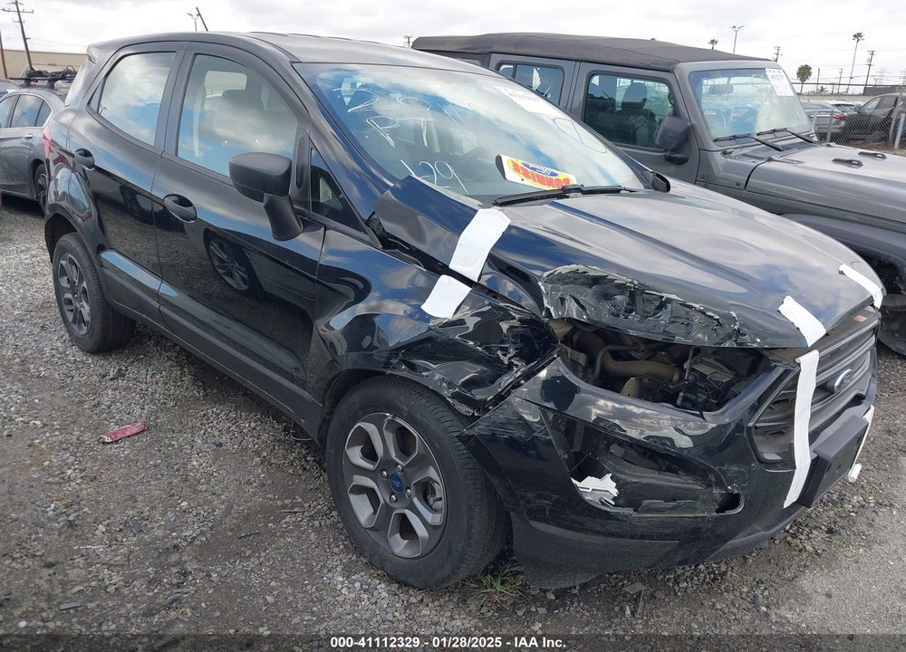 2019 FORD ECOSPORT S VIN: MAJ3S2FE6KC290838