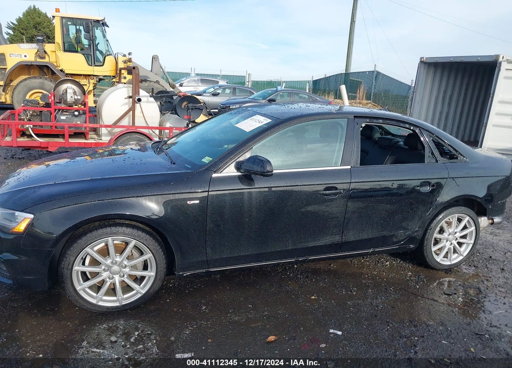 2014 AUDI A4 2.0T PREMIUM VIN: WAUEFAFL2EN036937