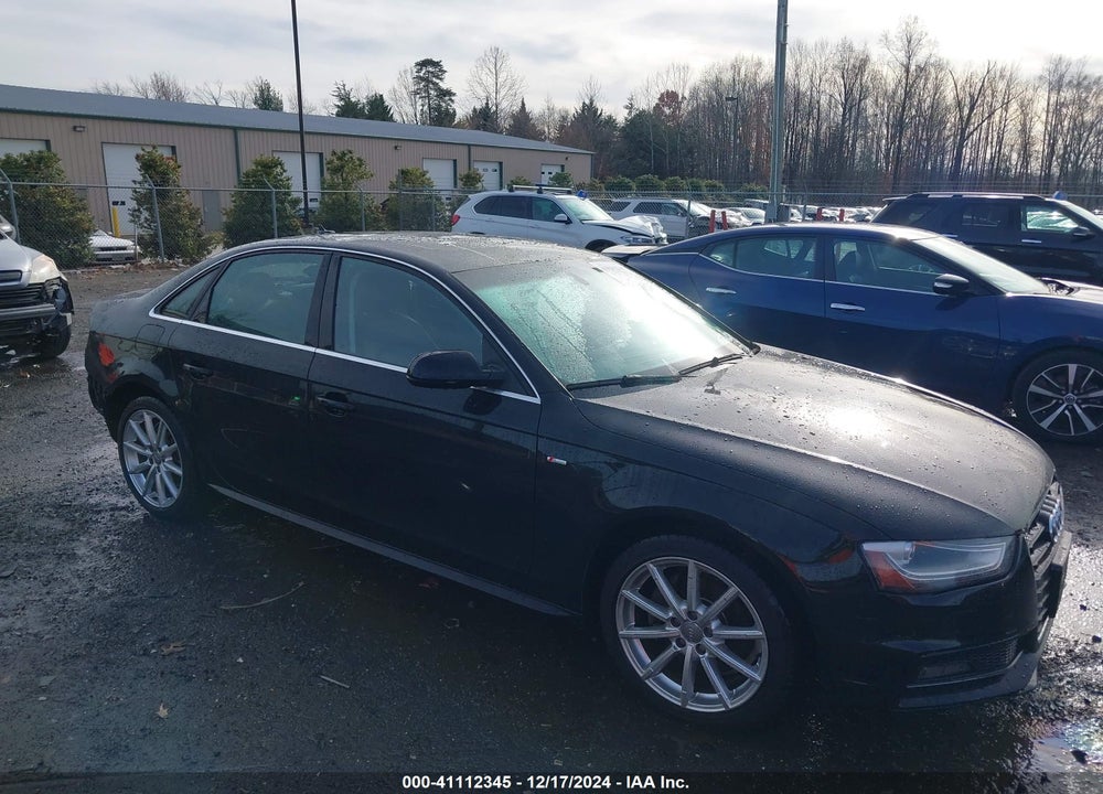 2014 AUDI A4 2.0T PREMIUM VIN: WAUEFAFL2EN036937