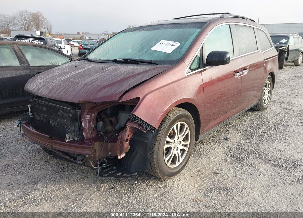 2011 HONDA ODYSSEY EX-L VIN: 5FNRL5H63BB035852