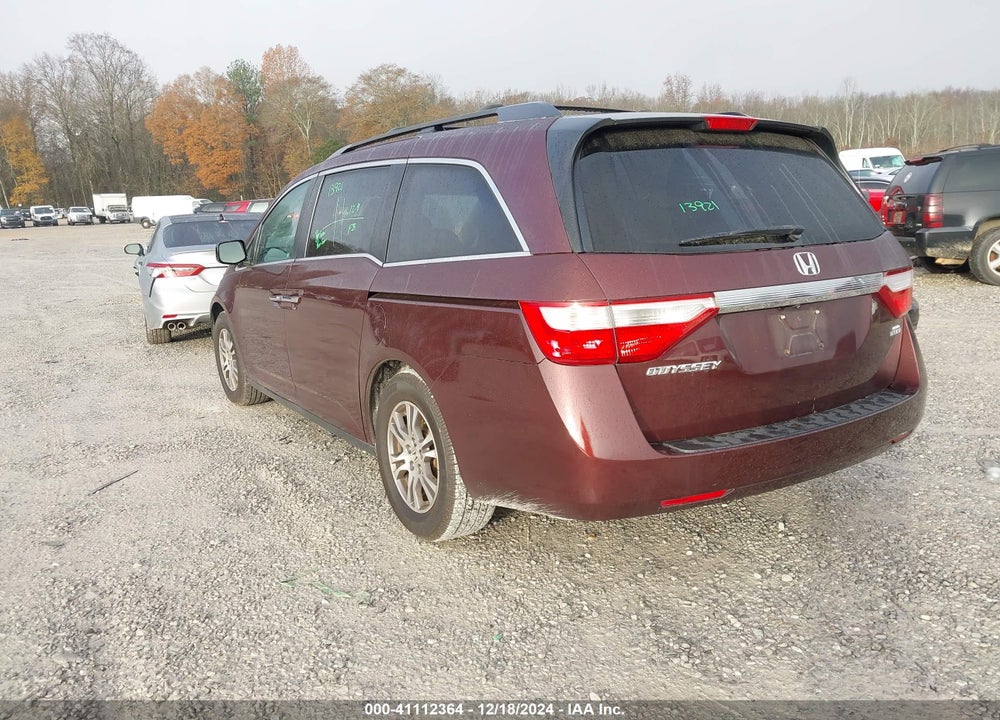 2011 HONDA ODYSSEY EX-L VIN: 5FNRL5H63BB035852
