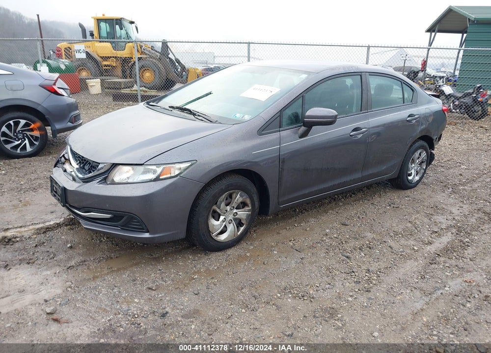 2015 HONDA CIVIC LX VIN: 19XFB2F58FE061406