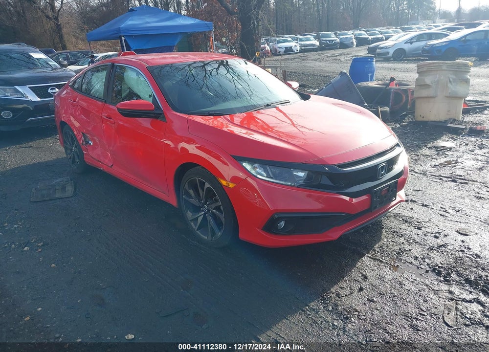 2019 HONDA CIVIC SPORT VIN: 2HGFC2F8XKH605007