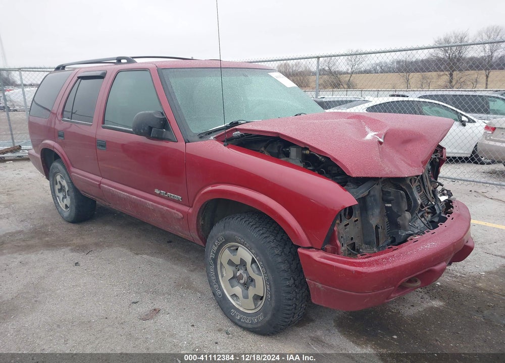2004 CHEVROLET BLAZER LS VIN: 1GNDT13X14K114758