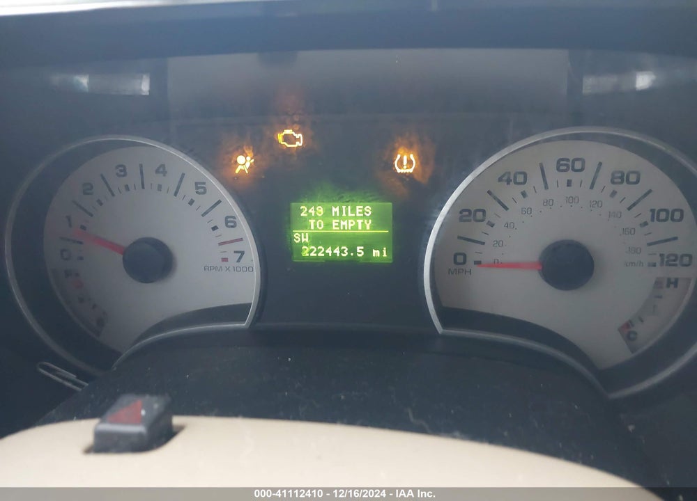 2008 FORD EXPLORER EDDIE BAUER VIN: 1FMEU74E28UA27077