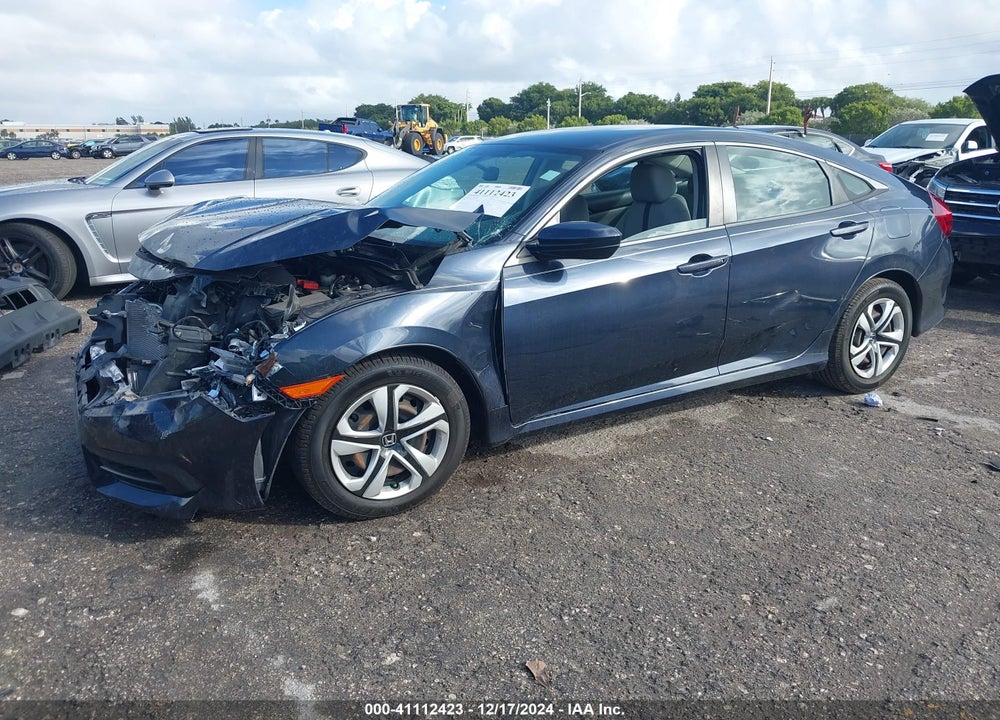 2018 HONDA CIVIC LX VIN: 19XFC2F50JE040183