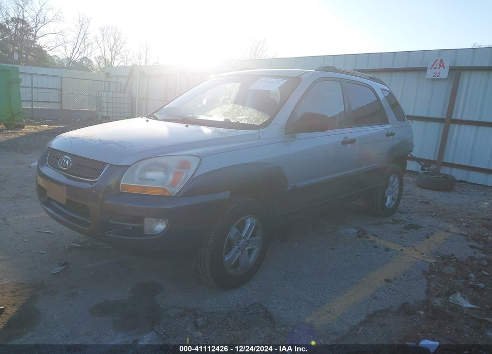 2008 KIA SPORTAGE LX V6 VIN: KNDJF723687516367