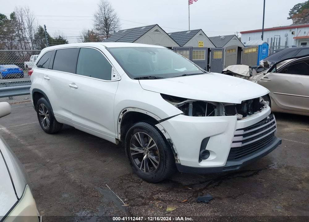 2017 TOYOTA HIGHLANDER LE VIN: 5TDZZRFH9HS209454