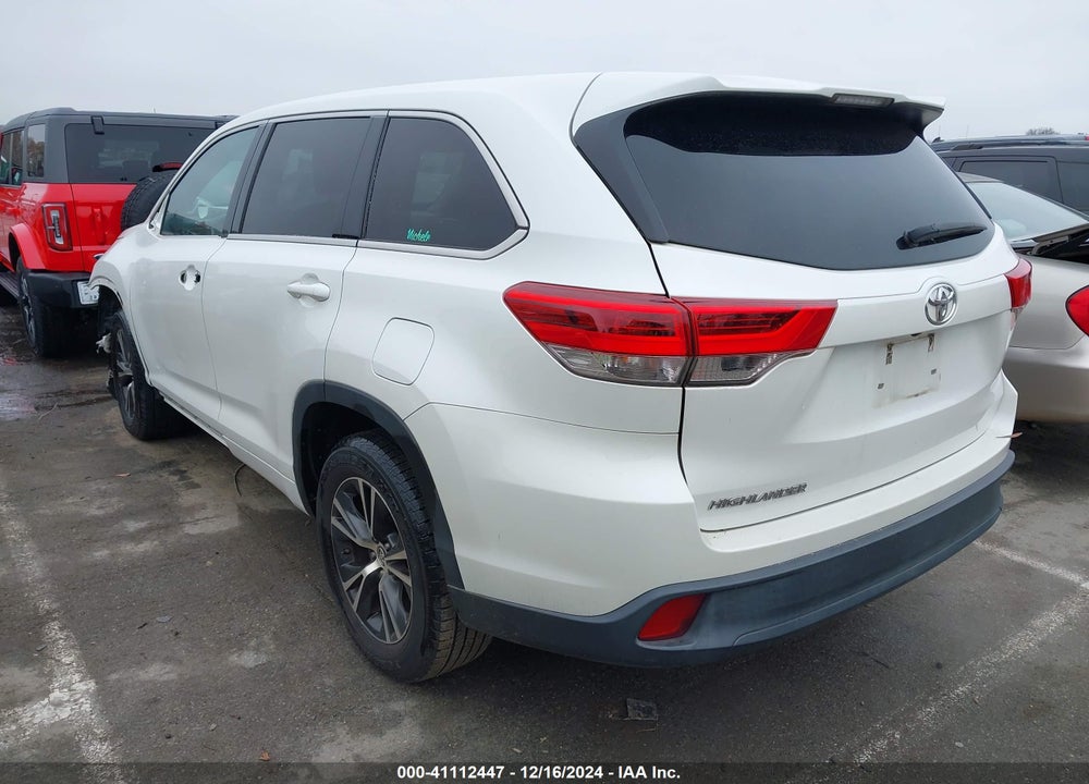 2017 TOYOTA HIGHLANDER LE VIN: 5TDZZRFH9HS209454