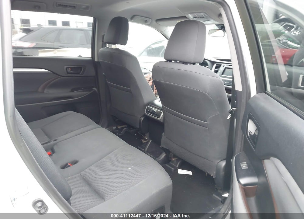 2017 TOYOTA HIGHLANDER LE VIN: 5TDZZRFH9HS209454
