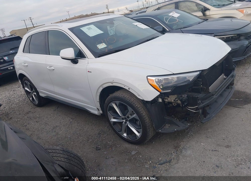2021 AUDI Q3 PREMIUM 45 TFSI S LINE QUATTRO TIPTRONIC VIN: WA1DECF39M1031800