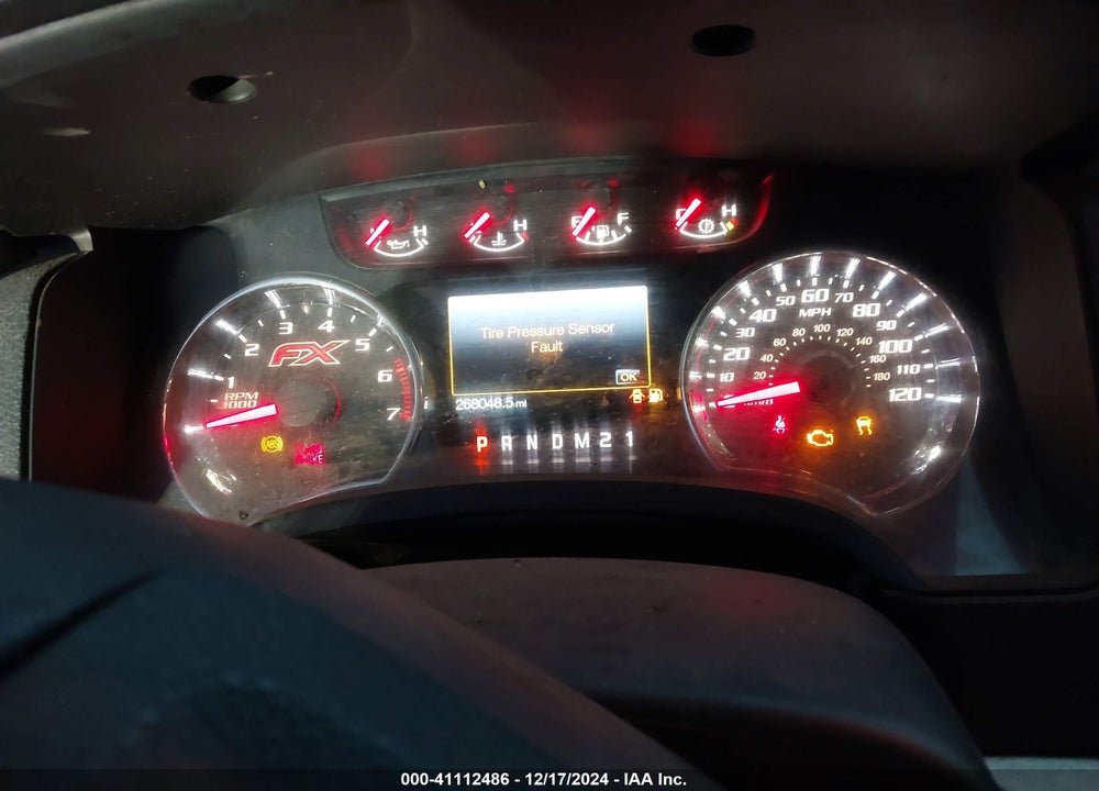 2013 FORD F-150 FX4 VIN: 1FTFW1ET9DKE96007