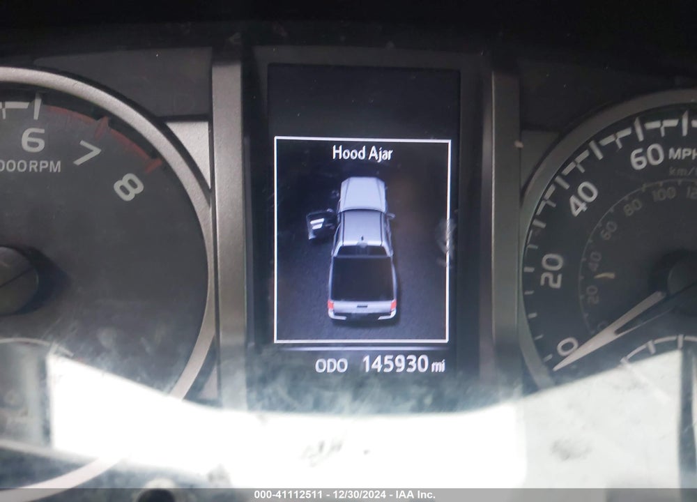 2016 TOYOTA TACOMA VIN: 5TFGZ5AN2GX033322