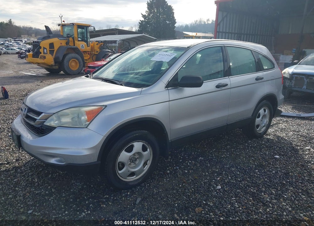 2010 HONDA CR-V LX VIN: 5J6RE4H39AL029716