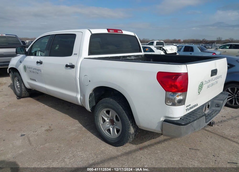 2007 TOYOTA TUNDRA VIN: 5TBET54137S456457