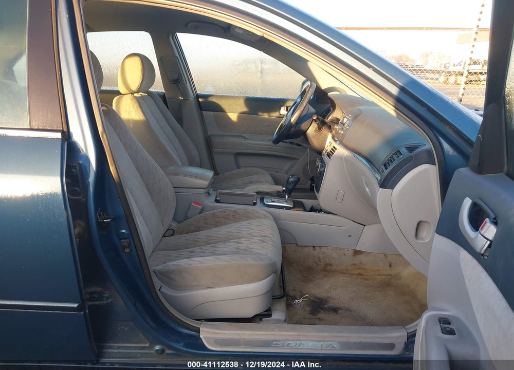 2006 HYUNDAI SONATA GLS V6/LX V6 VIN: 5NPEU46FX6H092775