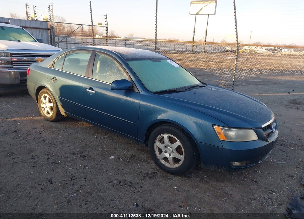 2006 HYUNDAI SONATA GLS V6/LX V6 VIN: 5NPEU46FX6H092775
