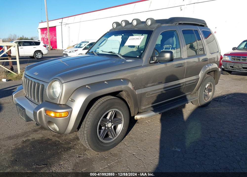 2003 JEEP LIBERTY RENEGADE VIN: 1J4GL38K33W601119