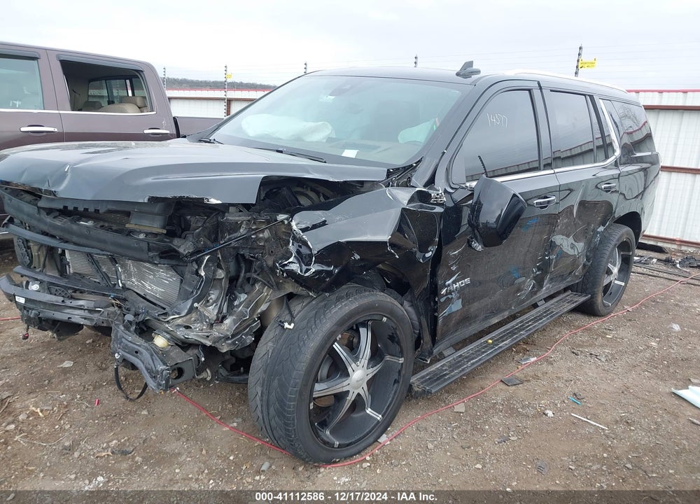 2021 CHEVROLET TAHOE 4WD HIGH COUNTRY VIN: 1GNSKTKL9MR217082