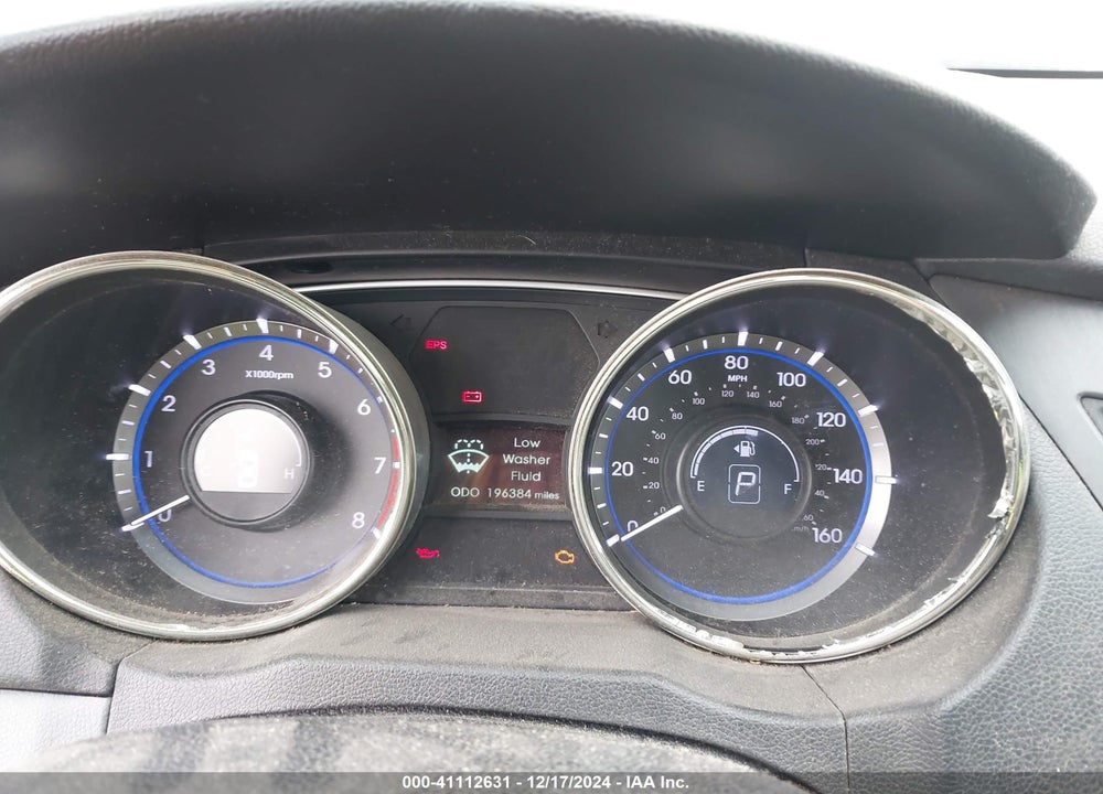 2013 HYUNDAI SONATA GLS VIN: 5NPEB4ACXDH666498