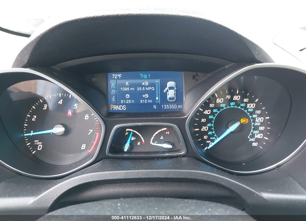 2013 FORD ESCAPE SE VIN: 1FMCU0GX7DUA20745