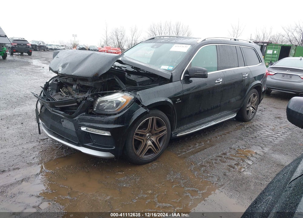 2014 MERCEDES-BENZ GL 63 AMG 4MATIC VIN: 4JGDF7EEXEA290628