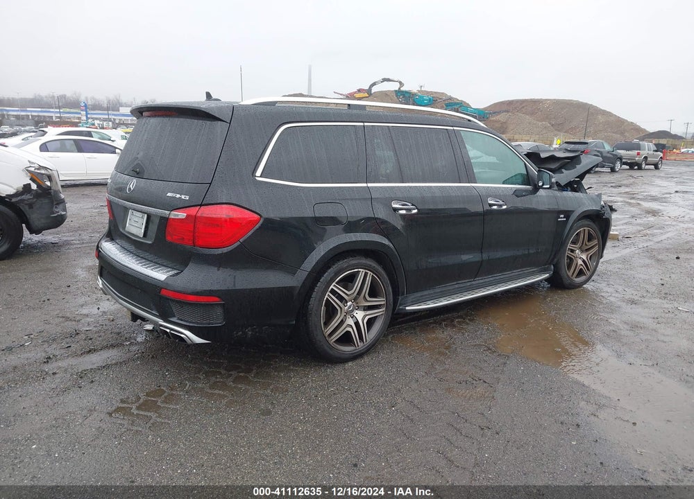 2014 MERCEDES-BENZ GL 63 AMG 4MATIC VIN: 4JGDF7EEXEA290628