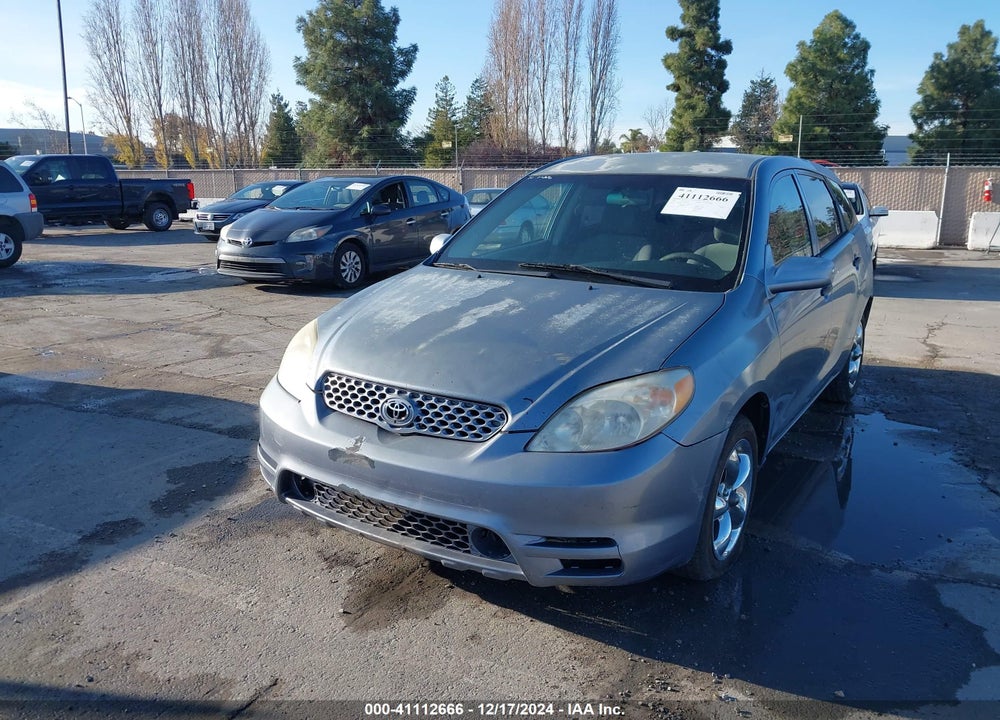 2003 TOYOTA MATRIX STANDARD VIN: 2T1KR32EX3C096657