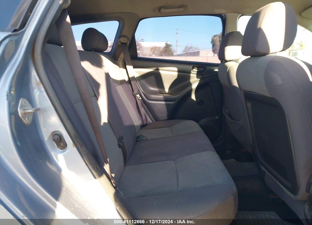 2003 TOYOTA MATRIX STANDARD VIN: 2T1KR32EX3C096657