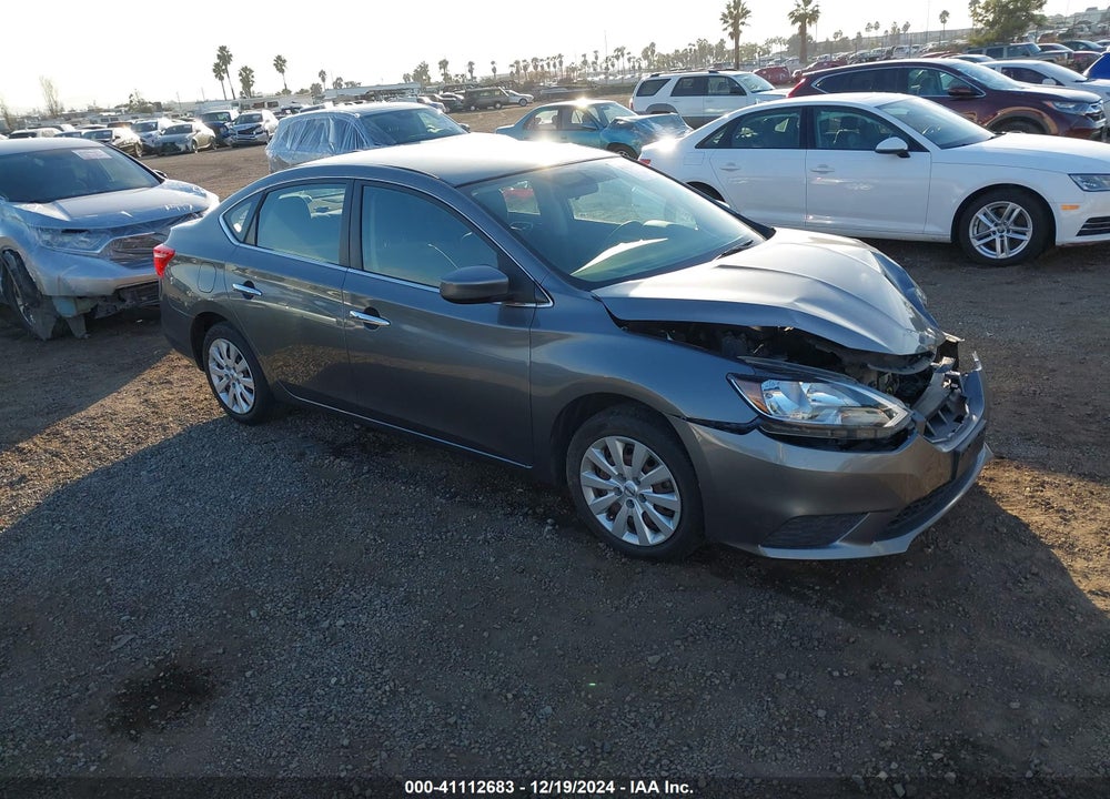 2016 NISSAN SENTRA SV VIN: 3N1AB7AP8GL658281