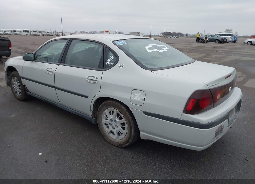 2003 CHEVROLET IMPALA VIN: 2G1WF52E239383523
