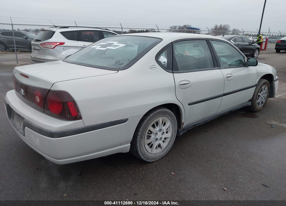 2003 CHEVROLET IMPALA VIN: 2G1WF52E239383523