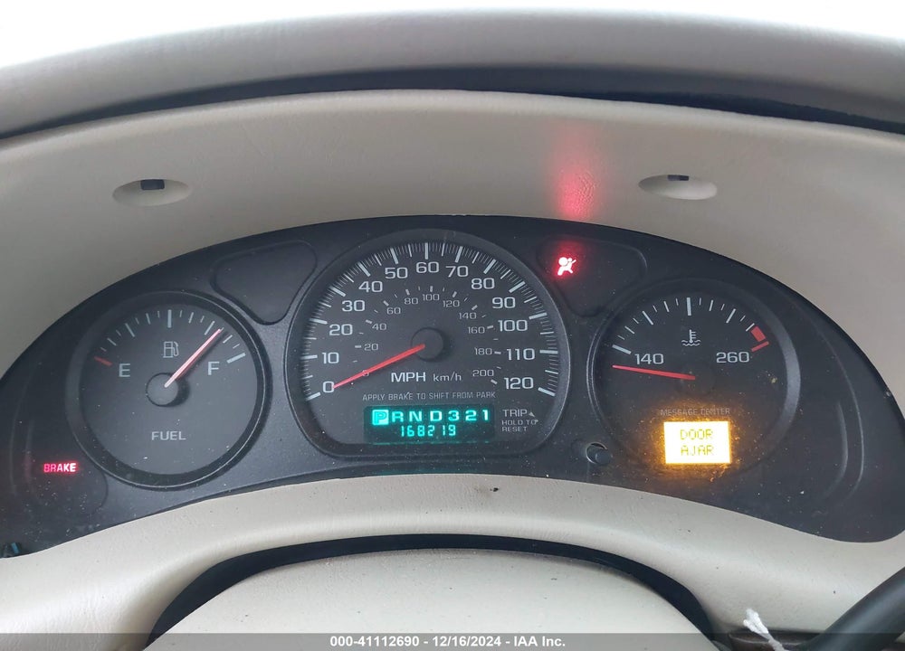 2003 CHEVROLET IMPALA VIN: 2G1WF52E239383523