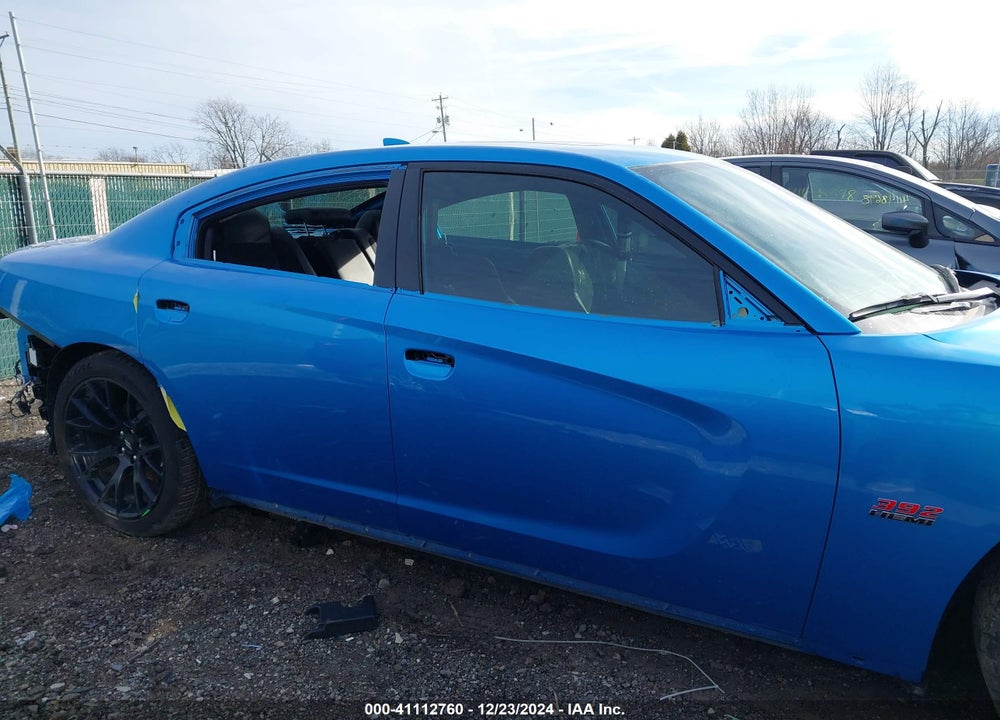 2018 DODGE CHARGER VIN: 2C3CDXGJ8JH329734
