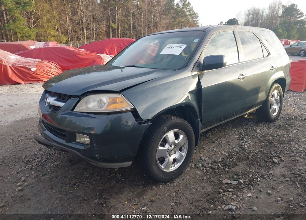2004 ACURA MDX VIN: 2HNYD18204H558333