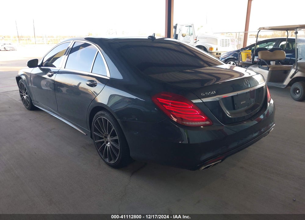 2015 MERCEDES-BENZ S 550 VIN: WDDUG8CBXFA150179
