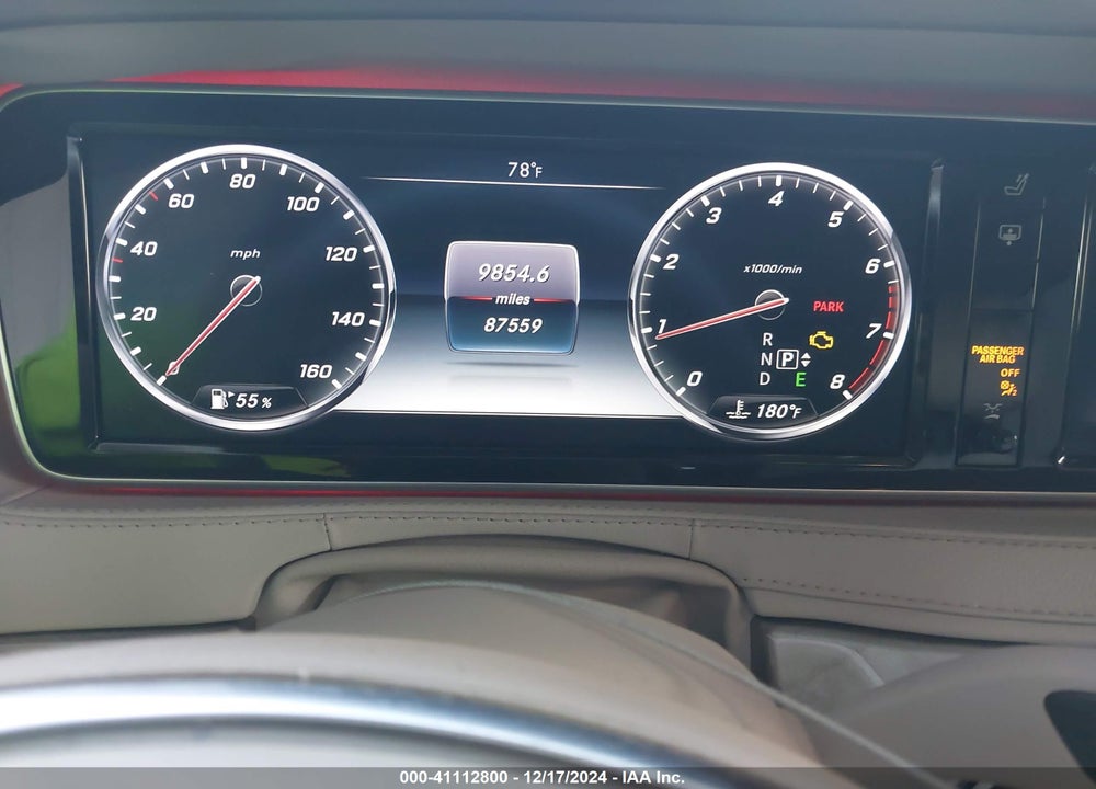 2015 MERCEDES-BENZ S 550 VIN: WDDUG8CBXFA150179