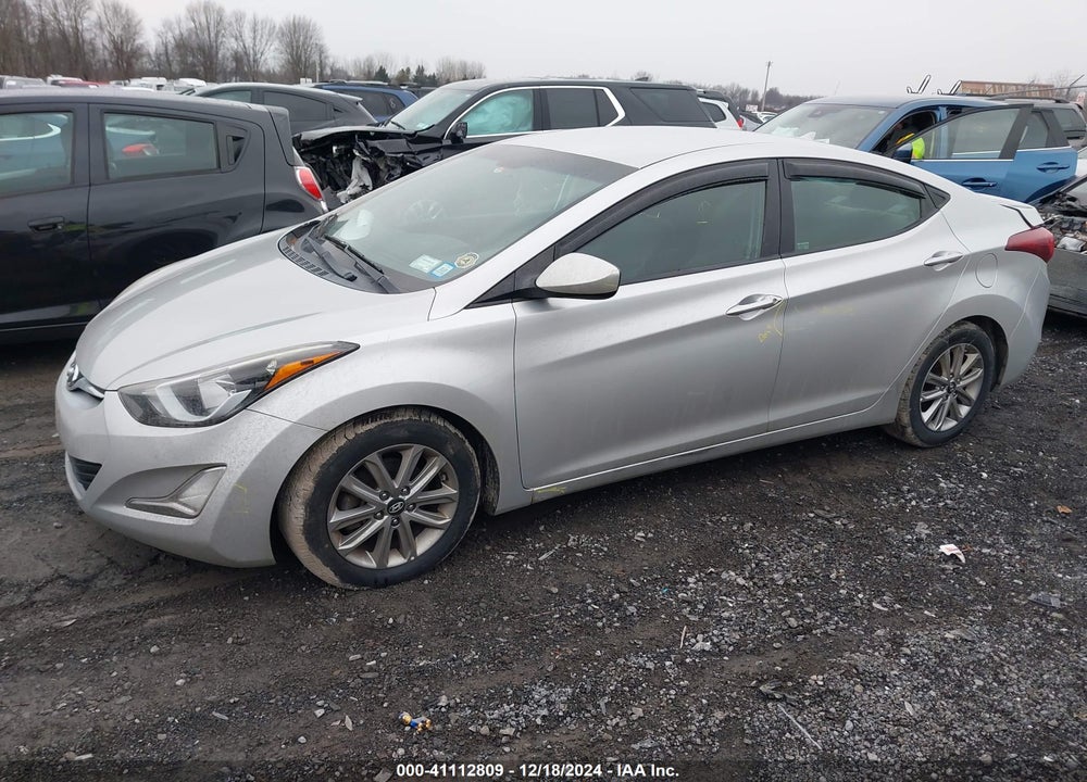2015 HYUNDAI ELANTRA SE VIN: 5NPDH4AE5FH626957