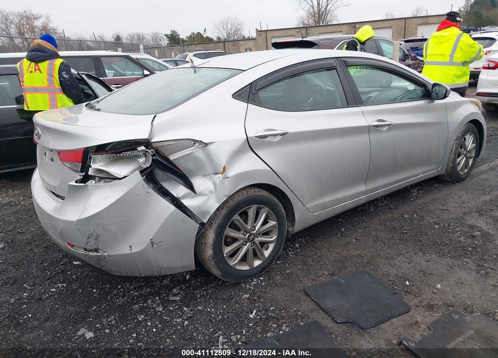 2015 HYUNDAI ELANTRA SE VIN: 5NPDH4AE5FH626957