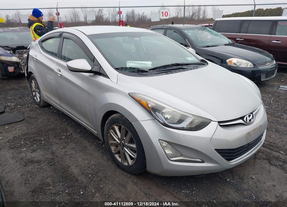 2015 HYUNDAI ELANTRA SE VIN: 5NPDH4AE5FH626957