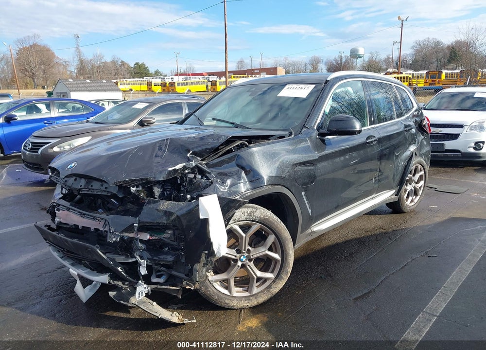 2021 BMW X3 PHEV XDRIVE30E VIN: 5UXTS1C09M9H28170