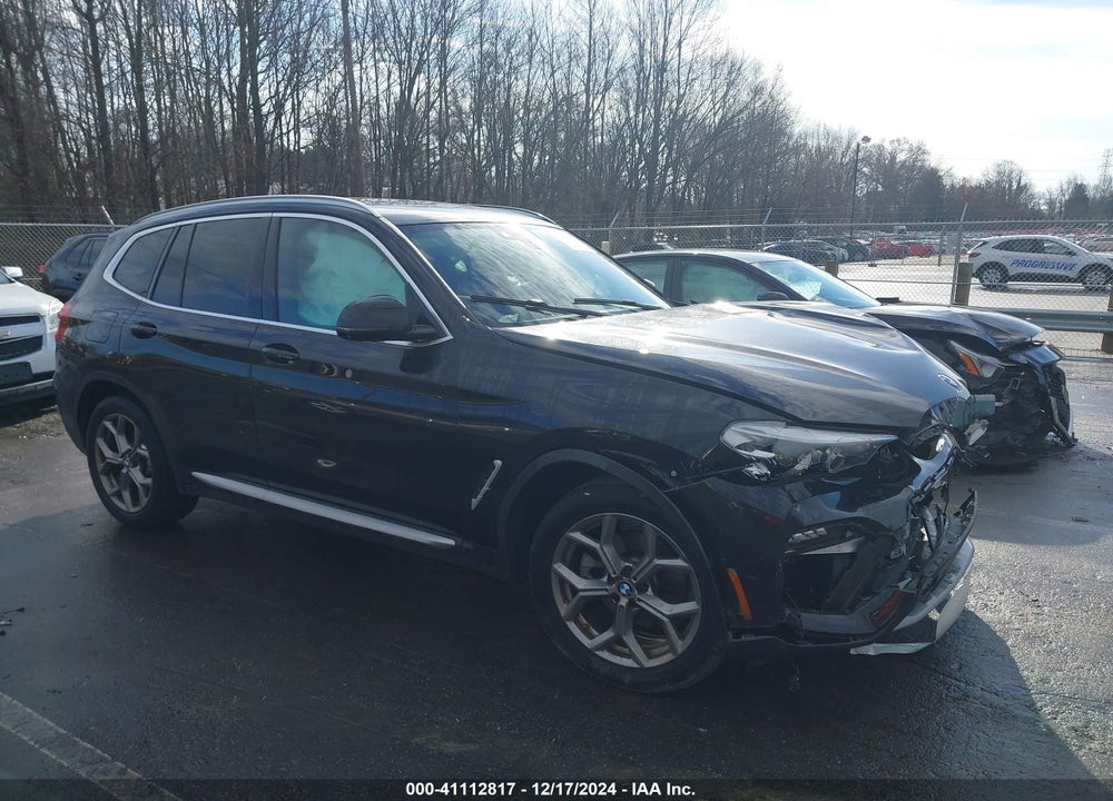 2021 BMW X3 PHEV XDRIVE30E VIN: 5UXTS1C09M9H28170