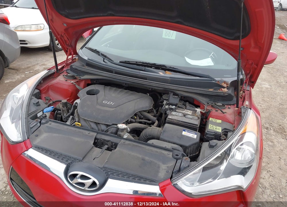 2016 HYUNDAI VELOSTER VIN: KMHTC6ADXGU264656
