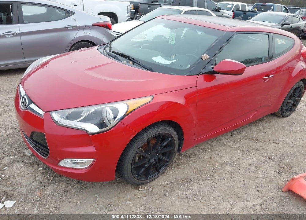 2016 HYUNDAI VELOSTER VIN: KMHTC6ADXGU264656