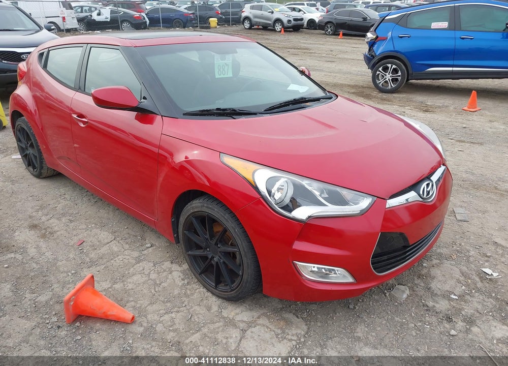 2016 HYUNDAI VELOSTER VIN: KMHTC6ADXGU264656