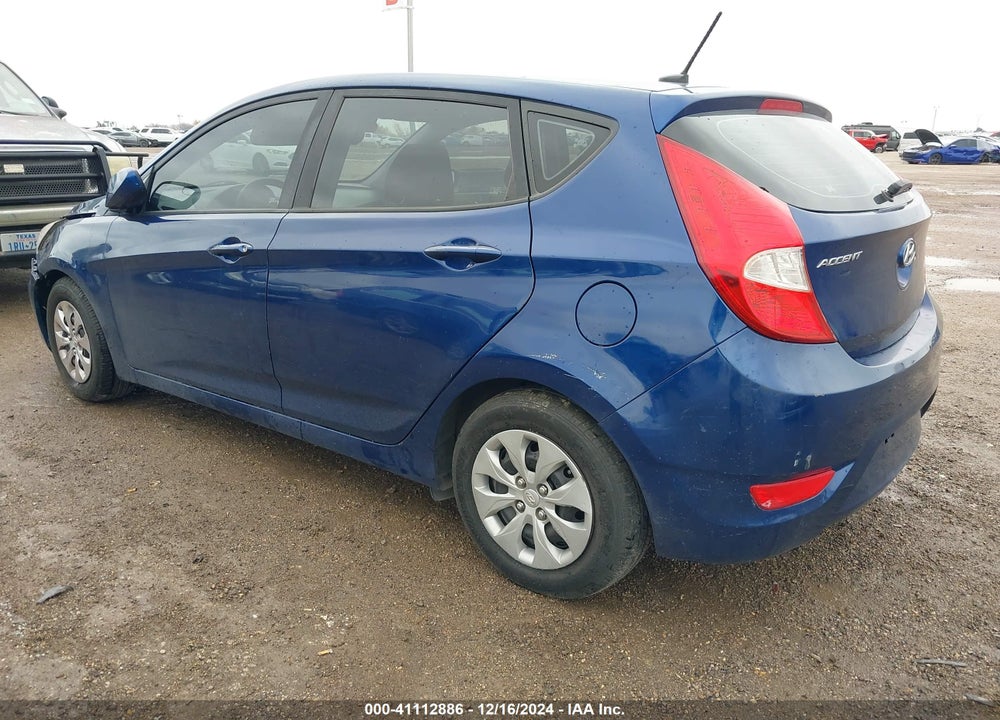 2016 HYUNDAI ACCENT VIN: KMHCT5AE8GU278526