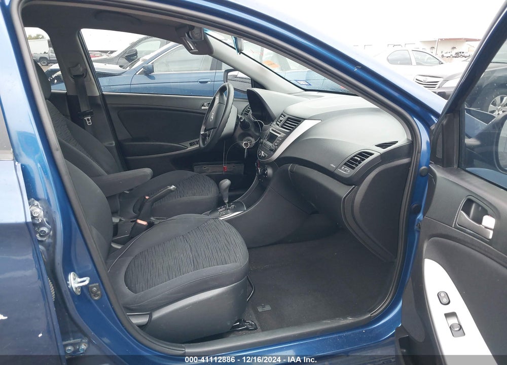 2016 HYUNDAI ACCENT VIN: KMHCT5AE8GU278526
