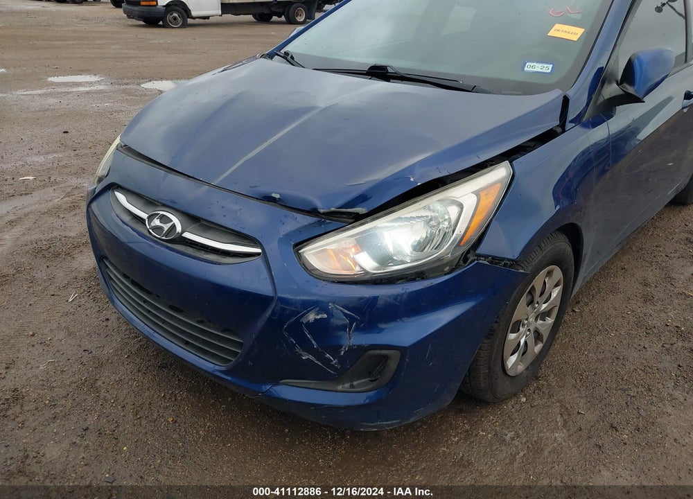2016 HYUNDAI ACCENT VIN: KMHCT5AE8GU278526