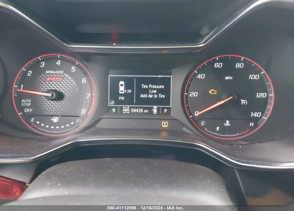 2021 CHEVROLET TRAILBLAZER AWD RS VIN: KL79MUSL4MB154566